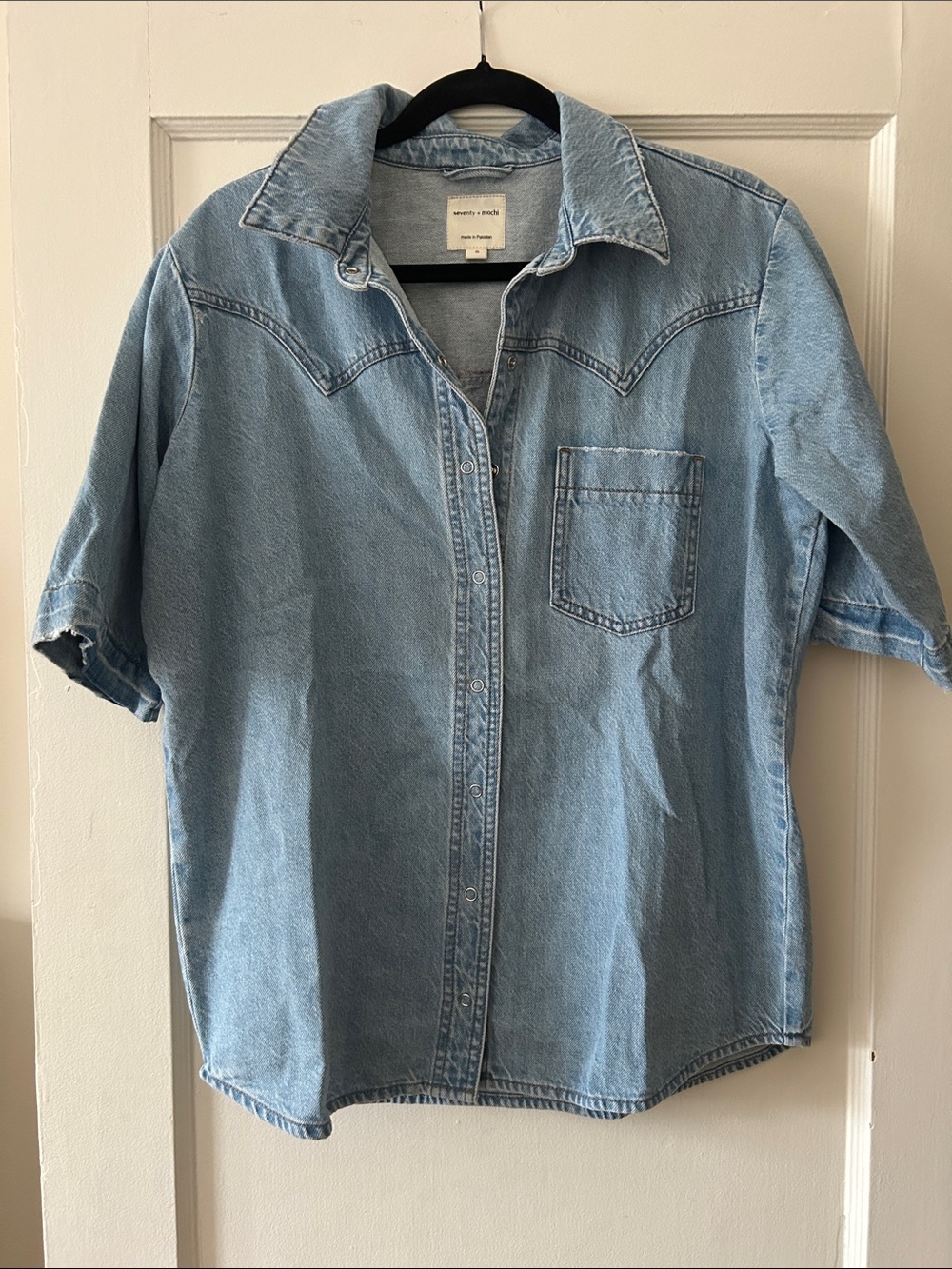 Denim button down - Picture 2 of 5